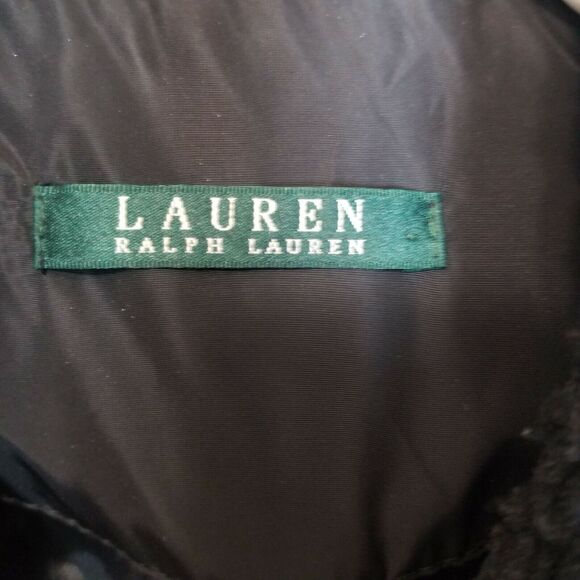 Lauren Ralph Lauren Womens Quilted Jacket L Classic Preppy Old Money Equestrian - Picture 7 of 9